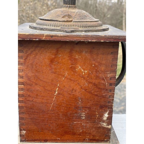 Antique Imperial Arcade Home Coffee Mill Grinder No. 767 Circa Late 1800’s - Picture 7 of 16